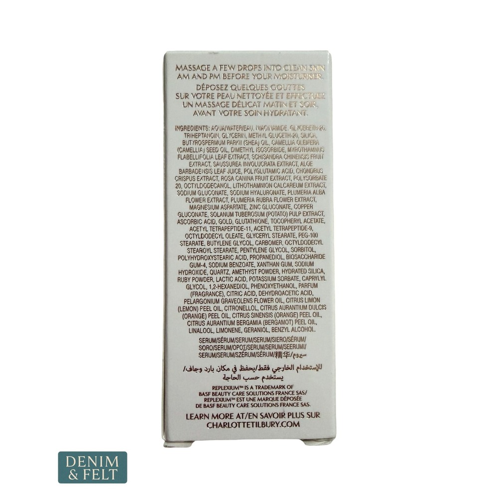 NEW Charlotte Tilbury Magic Serum Crystal Elixir Vitamin C Niacinamide Serum - Picture 12 of 16